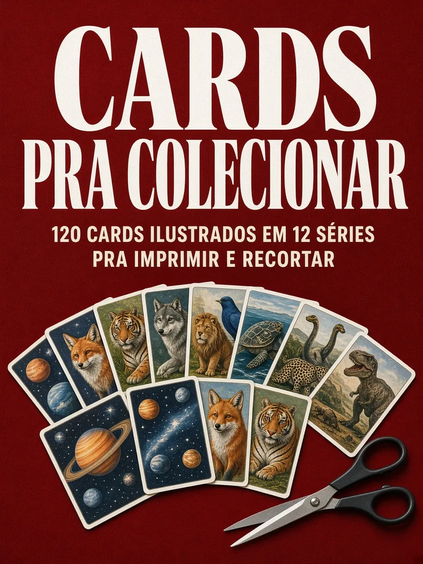 Capa do livro Cards pra Colecionar